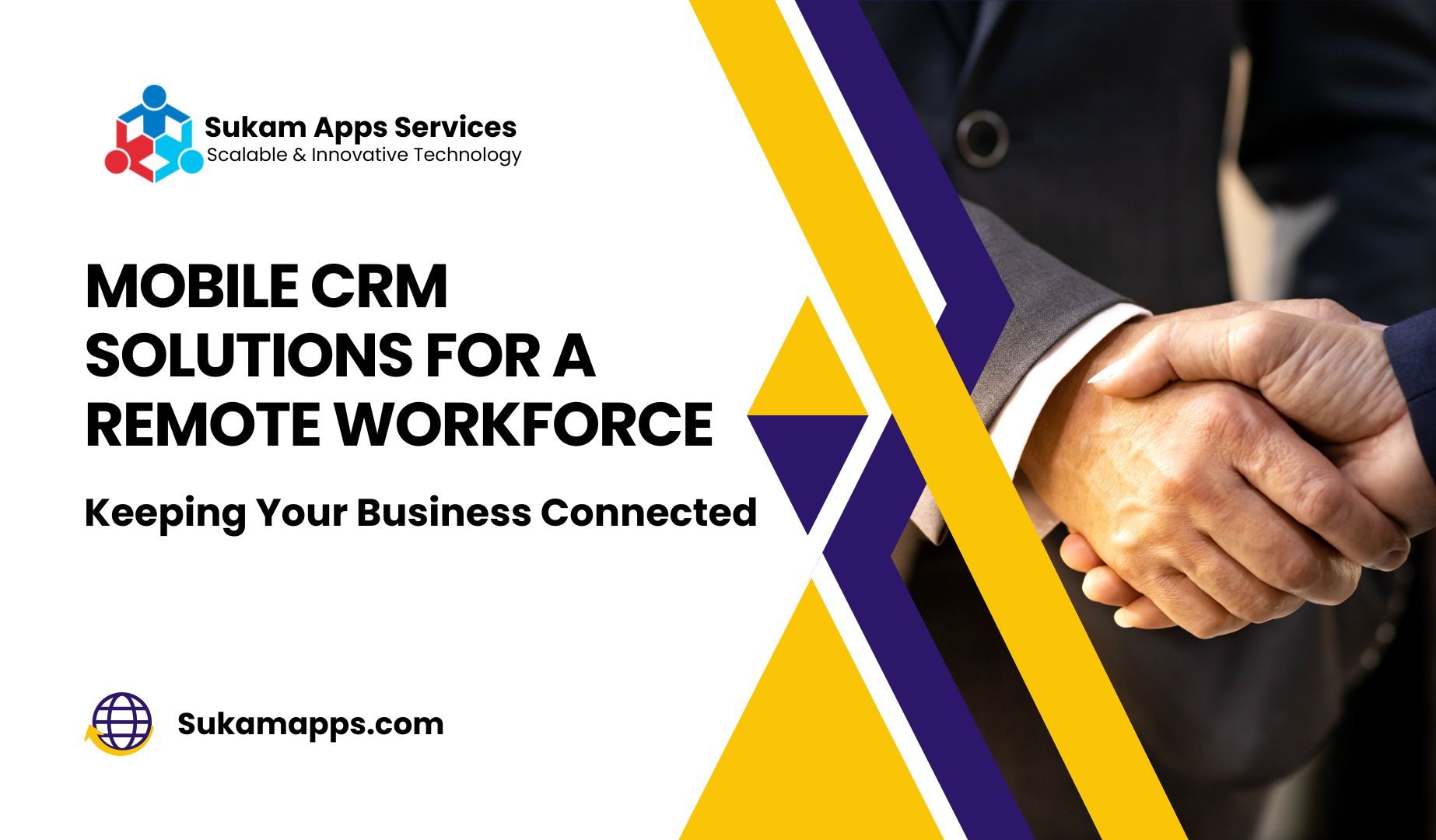 Mobile CRM solutions for a remote workforce - Sukam Apps