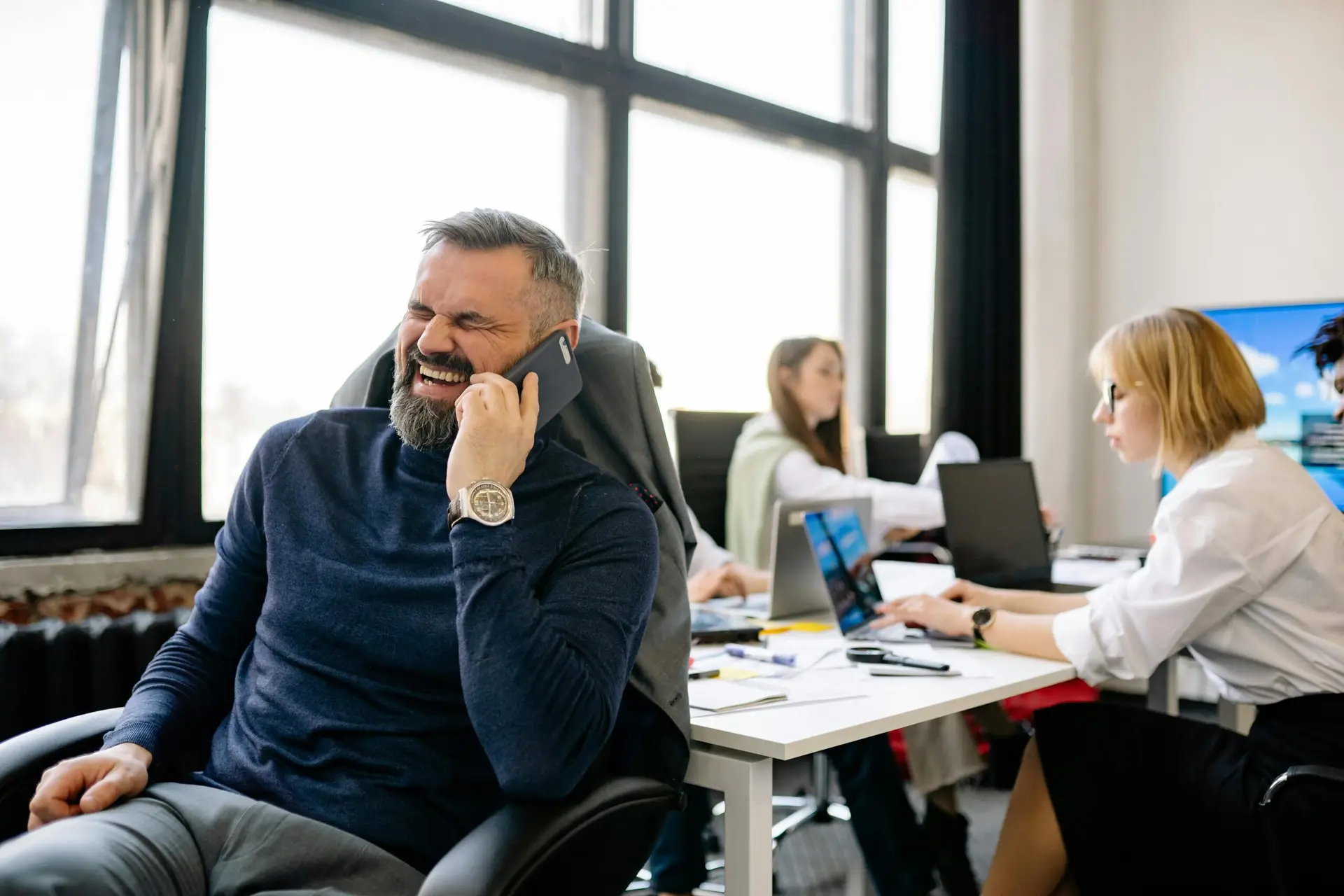 Tracking employee calls and sales team performance