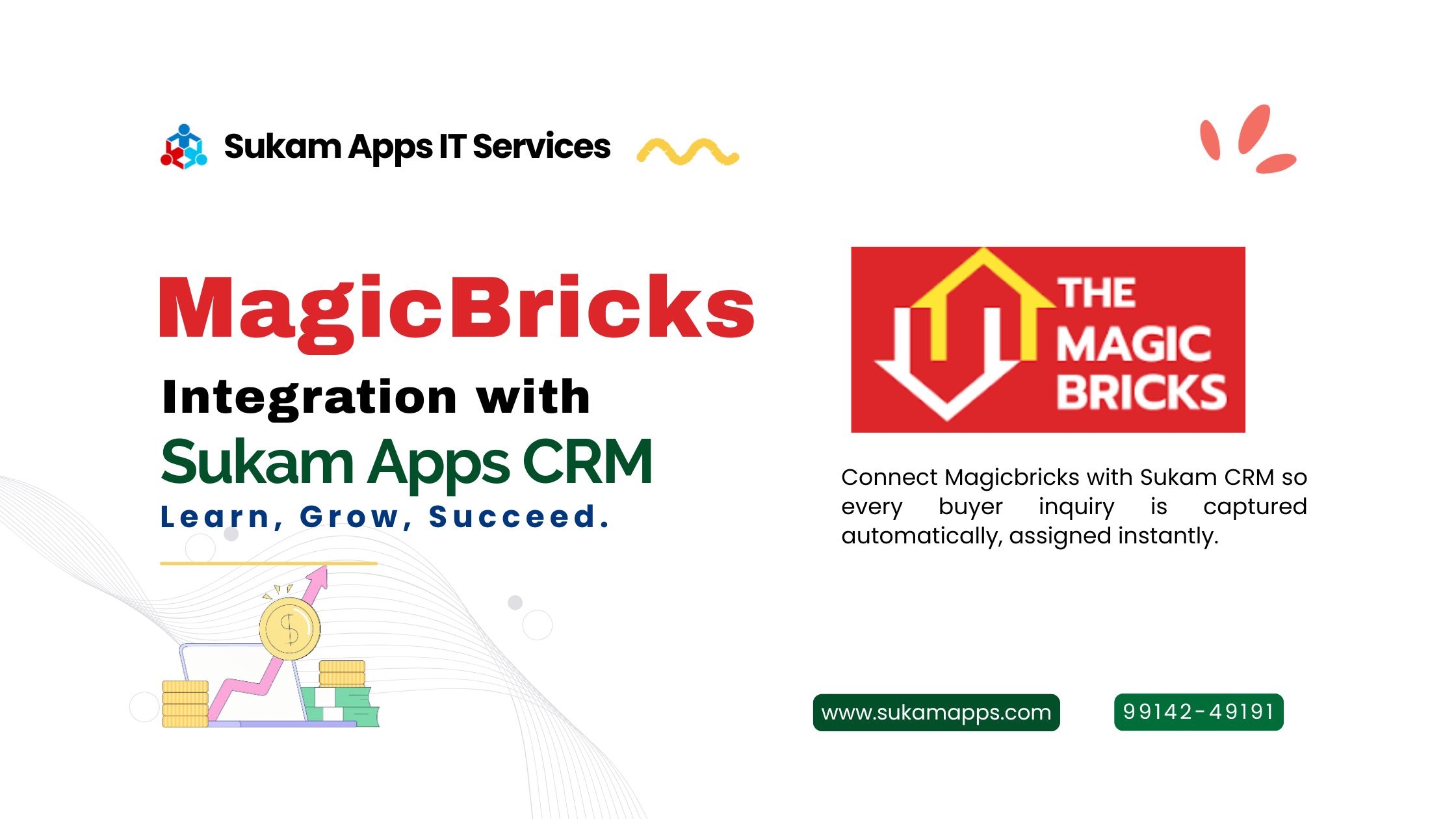 Magic Bricks Integration - Sukam Apps IT Services